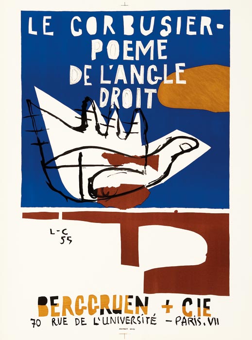 Le Corbusier-Affiche-Lithographie-Poeme de l