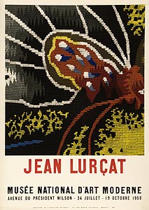 Jean-Lurçat-Affiche-Lithographie-Jean Lurçat-Musée National d’Art moderne, Paris-1958