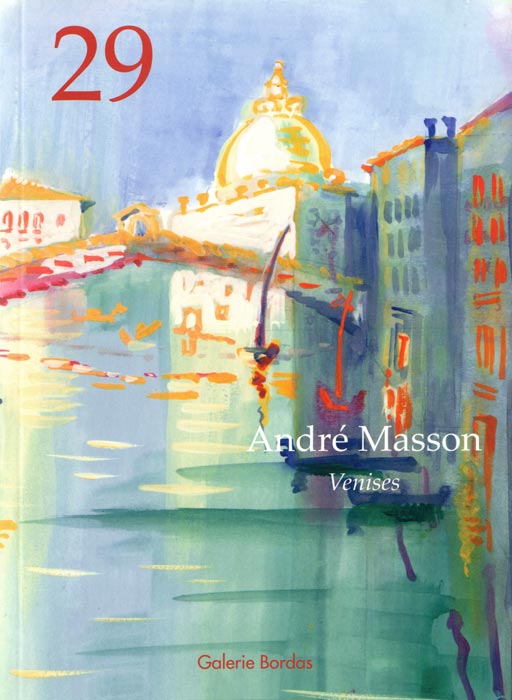 André-Masson-Catalogue-Catalogue-galerie-B.-Venises-Galerie-Bordas,-Venezia-2017