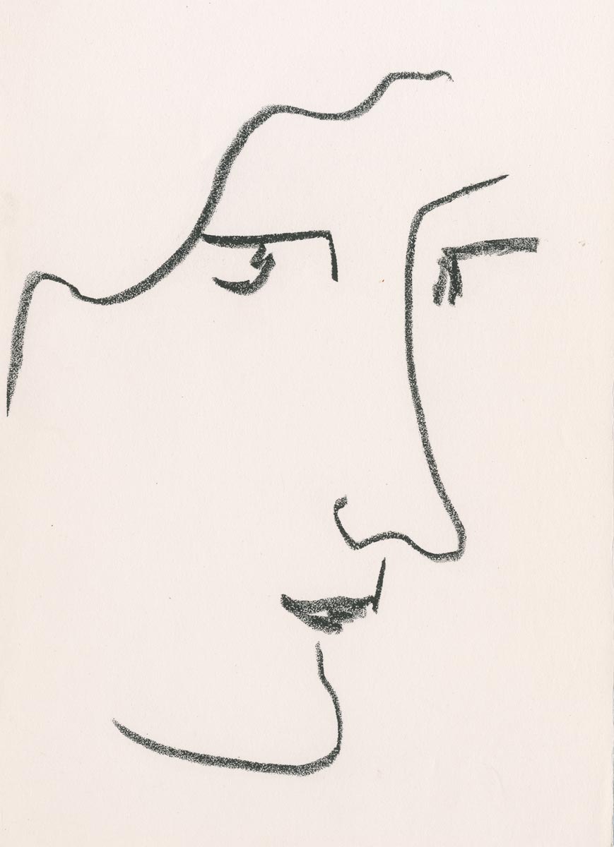 Henri Matisse, Lithographie, -Colette : La vagabonde-, 1948 - 195