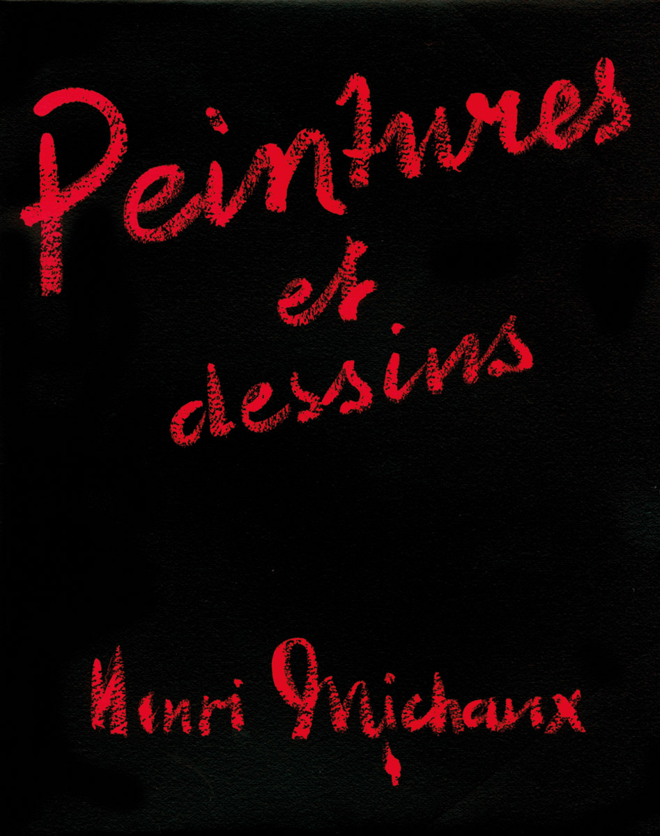 Henri Michaux, Livre, -Peintures et dessins-, 1946
