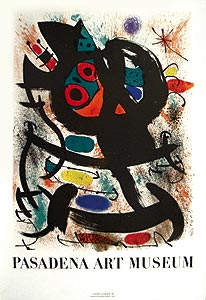 Joan-Miró-Affiche-Lithographie-Pasadena-Art-Museum-Pasadena-Art-Museum-1969