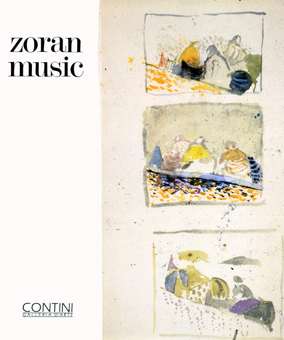 Zoran-Music-Catalogue-Offset-Zoran Music, Opere su carta-Galleria Contini, Asiago-1989