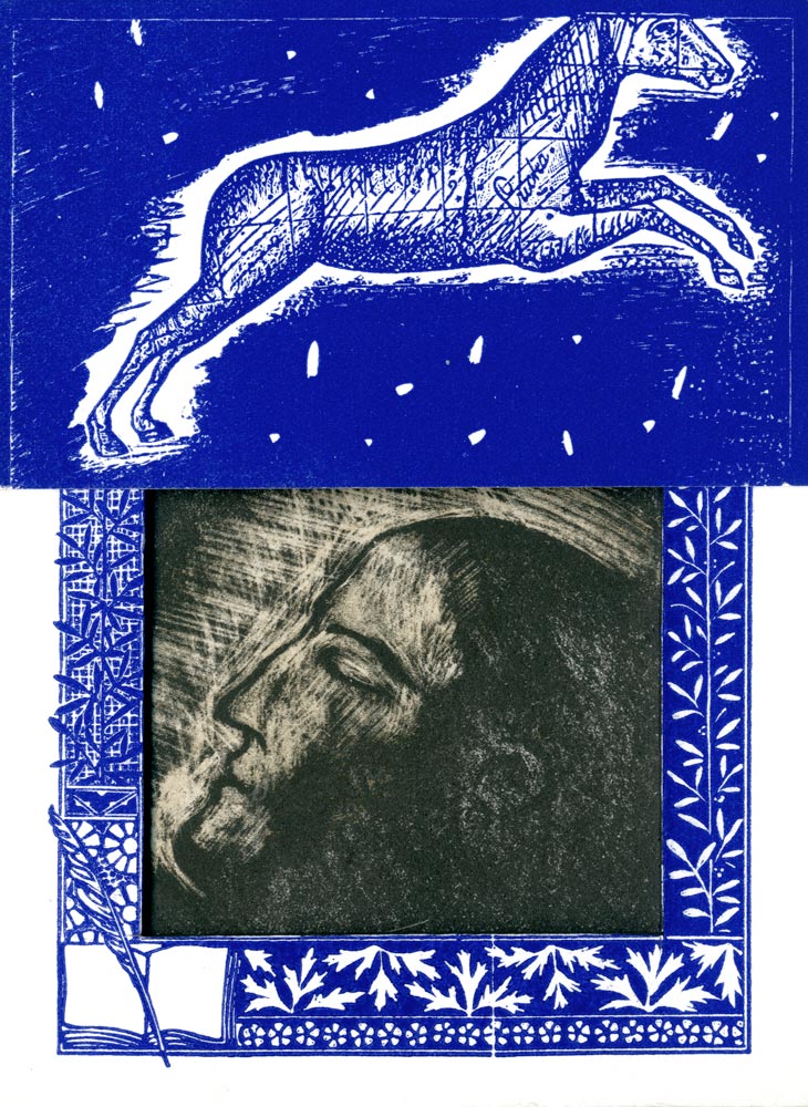 Mimmo Paladino, Lithographie, -Sipario-, 2013