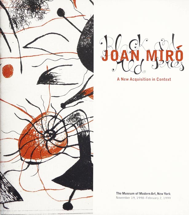 Joan Miró, Catalogue, 1998