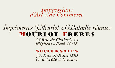 G.Bataille Jules Mourlot