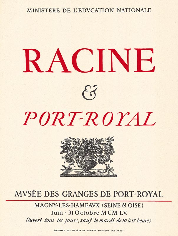 Affiche, 1955