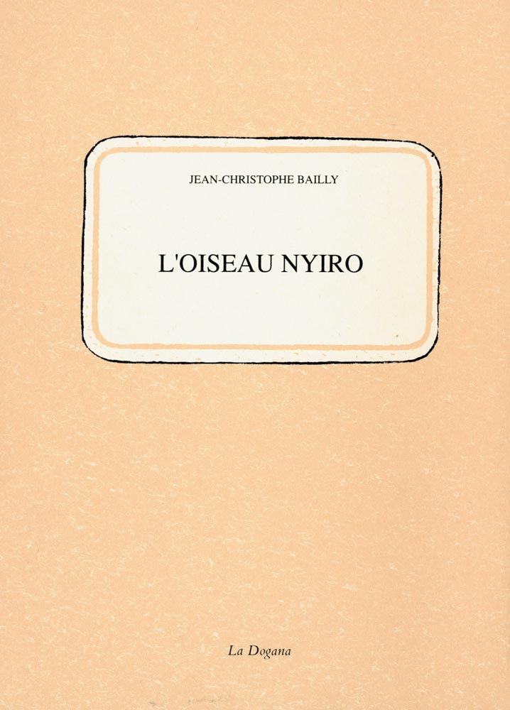 Gilles-Aillaud-Livre-Offset-L-Oiseau-Nyiro-La-Dogana,-Genève-1991