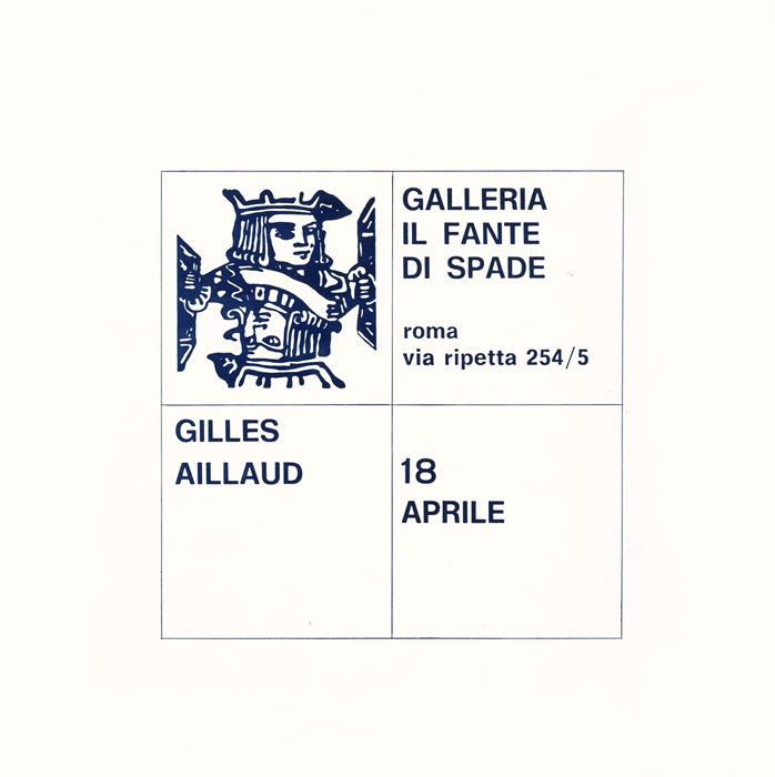 Gilles Aillaud, Catalogue, 1970