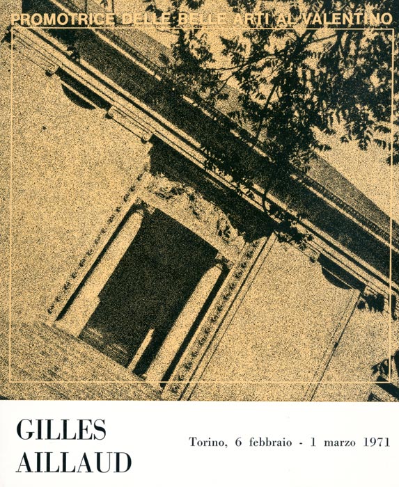 Gilles Aillaud, Catalogue, 1971