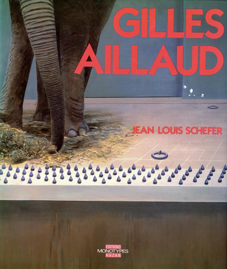 Gilles-Aillaud-Catalogue-Offset-Dans-le-vif-du-sujet-Hazan,-Paris-1987