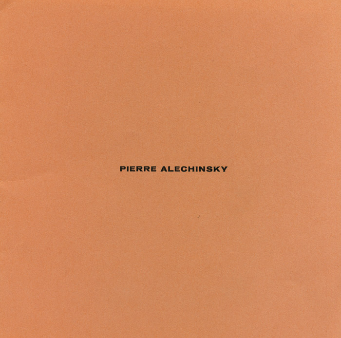 Pierre Alechinsky, Catalogue, 1965