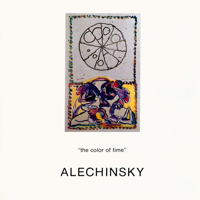 Pierre-Alechinsky-Catalogue-choisir-The colour of time-Lefebre Gallery, New York-1976