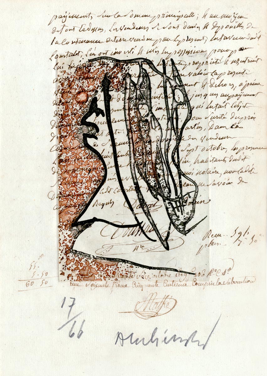 Pierre Alechinsky, Livre, -Le gi li gi li-, 2018