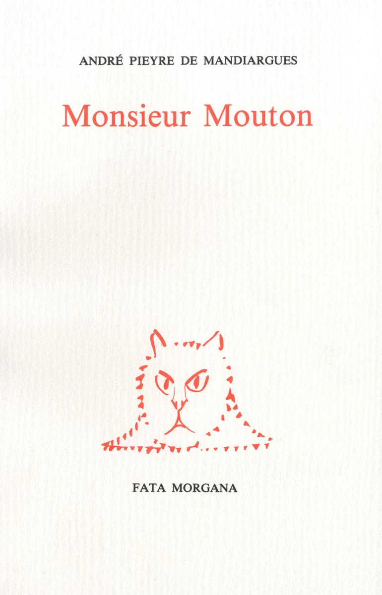Pierre Alechinsky, Livre, -Monsieur Mouton-, 1993