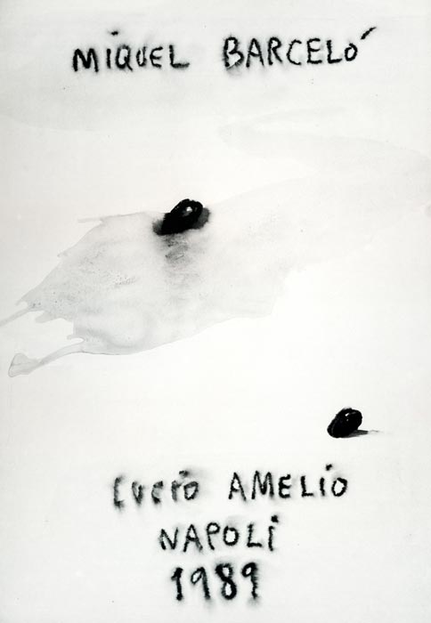 Miquel-Barceló-Catalogue-Offset-Miquel Barceló-Lucio Amelio, Napoli-1989