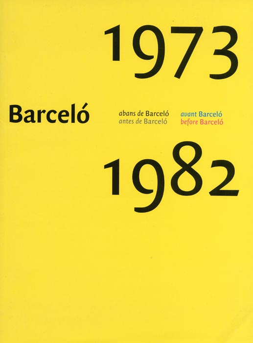 Miquel Barceló, Catalogue, 2009
