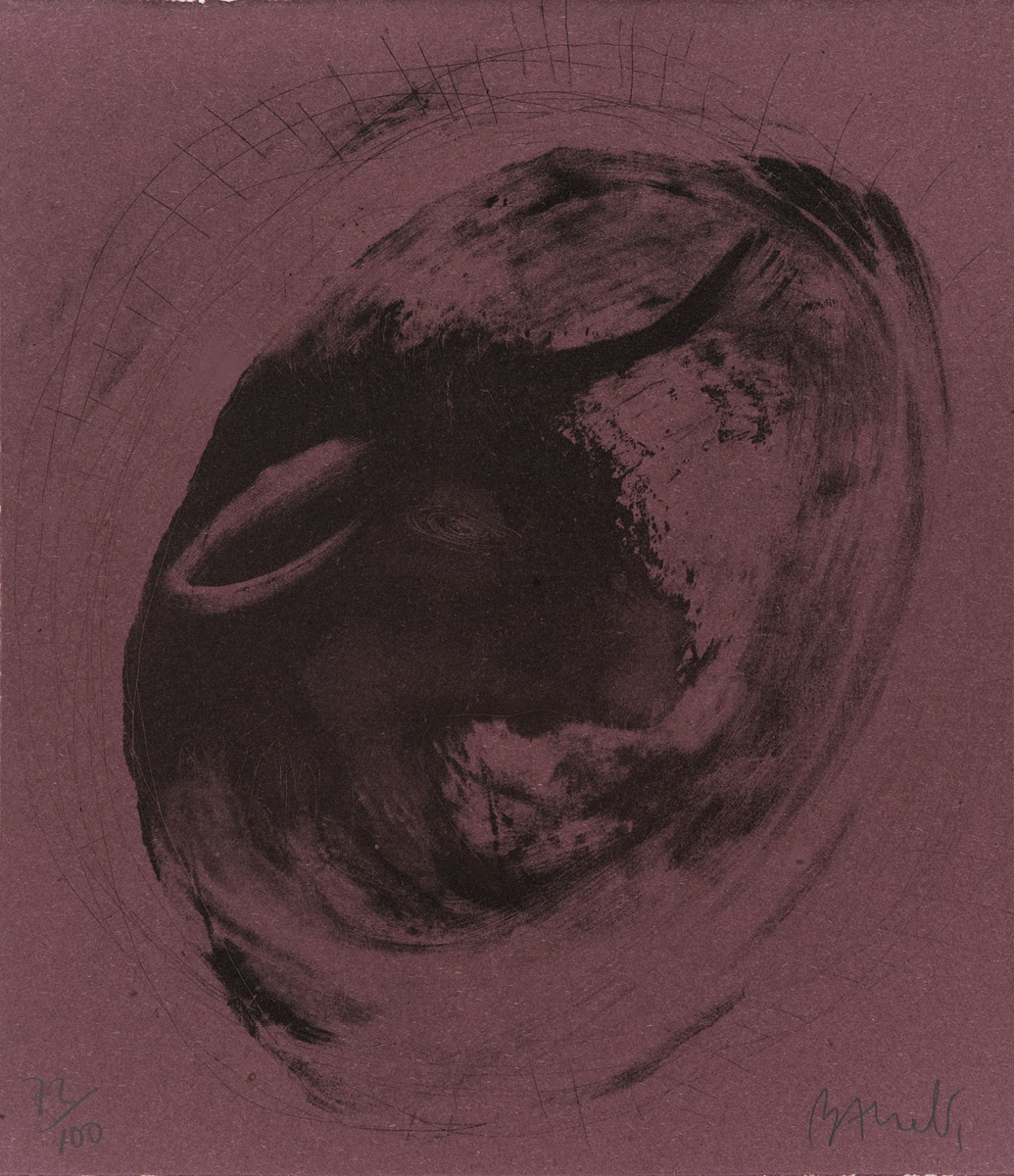 Miquel Barceló, Livre, -Toros-, 1991