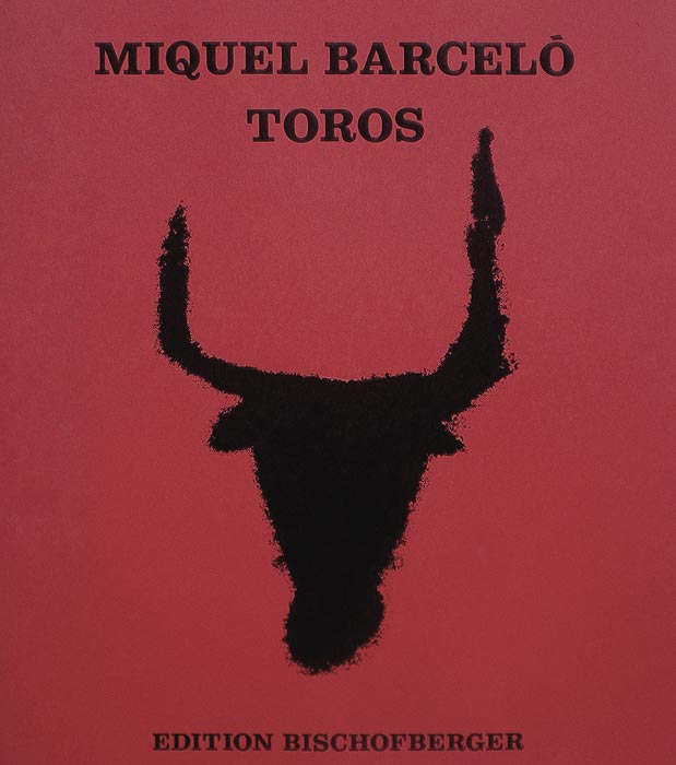 Miquel Barceló, Livre, -Toros (Firmato)-, 1991
