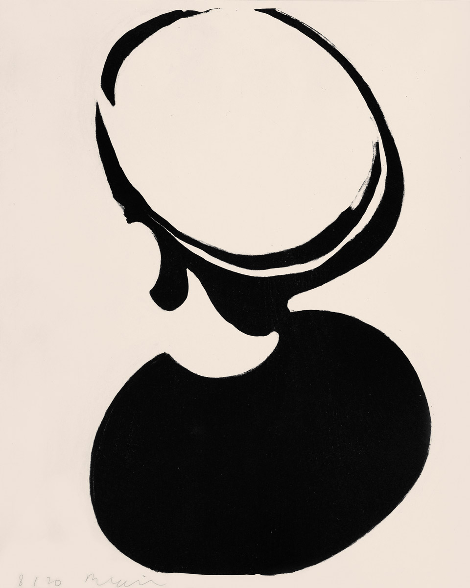 Jean-Charles-Blais-Estampe-Lithographie-Turban-Atelier-Bordas,-Paris-1994