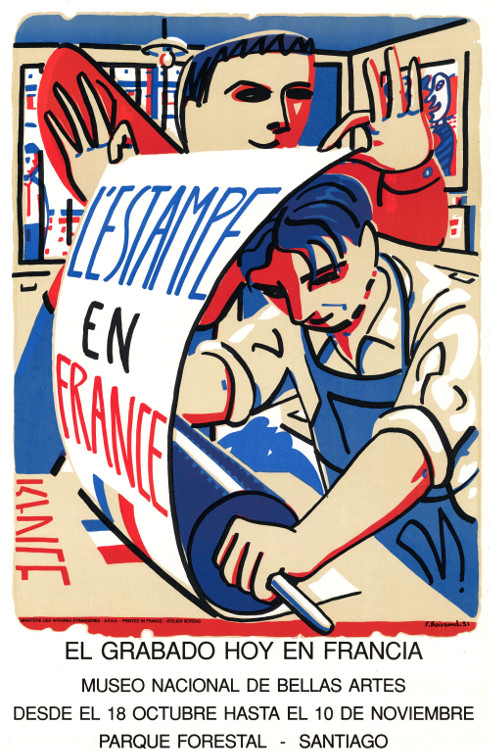 François Boisrond, Affiche, 1991