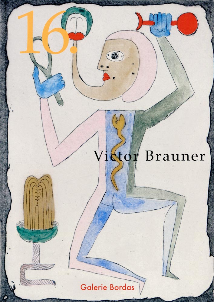 Victor-Brauner-Catalogue-Catalogue-galerie-B.-Opera-grafica-e-libri-illustrati-Galerie-Bordas,-Venezia-2009
