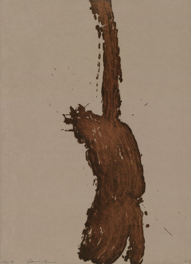James-Brown-Estampe-Lithographie-Salt Roma I-Galerie Lelong, Paris-1990