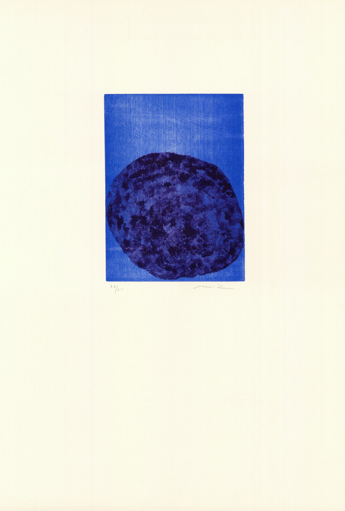 James Brown, Lithographie, -Sponge, seaweed & Coral 02-, 2001