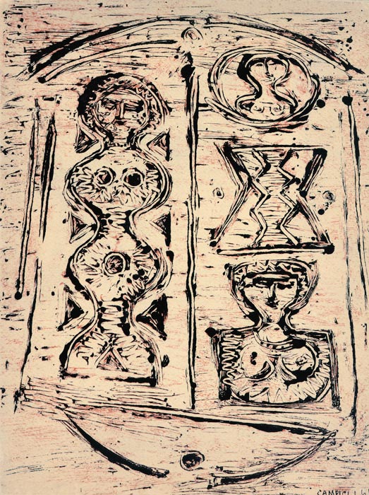 Massimo Campigli, Catalogue, 1961