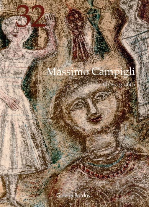 Massimo-Campigli-Catalogue-Catalogue-galerie-B.-Opera-Grafica-Galerie-Bordas,-Venezia-2018