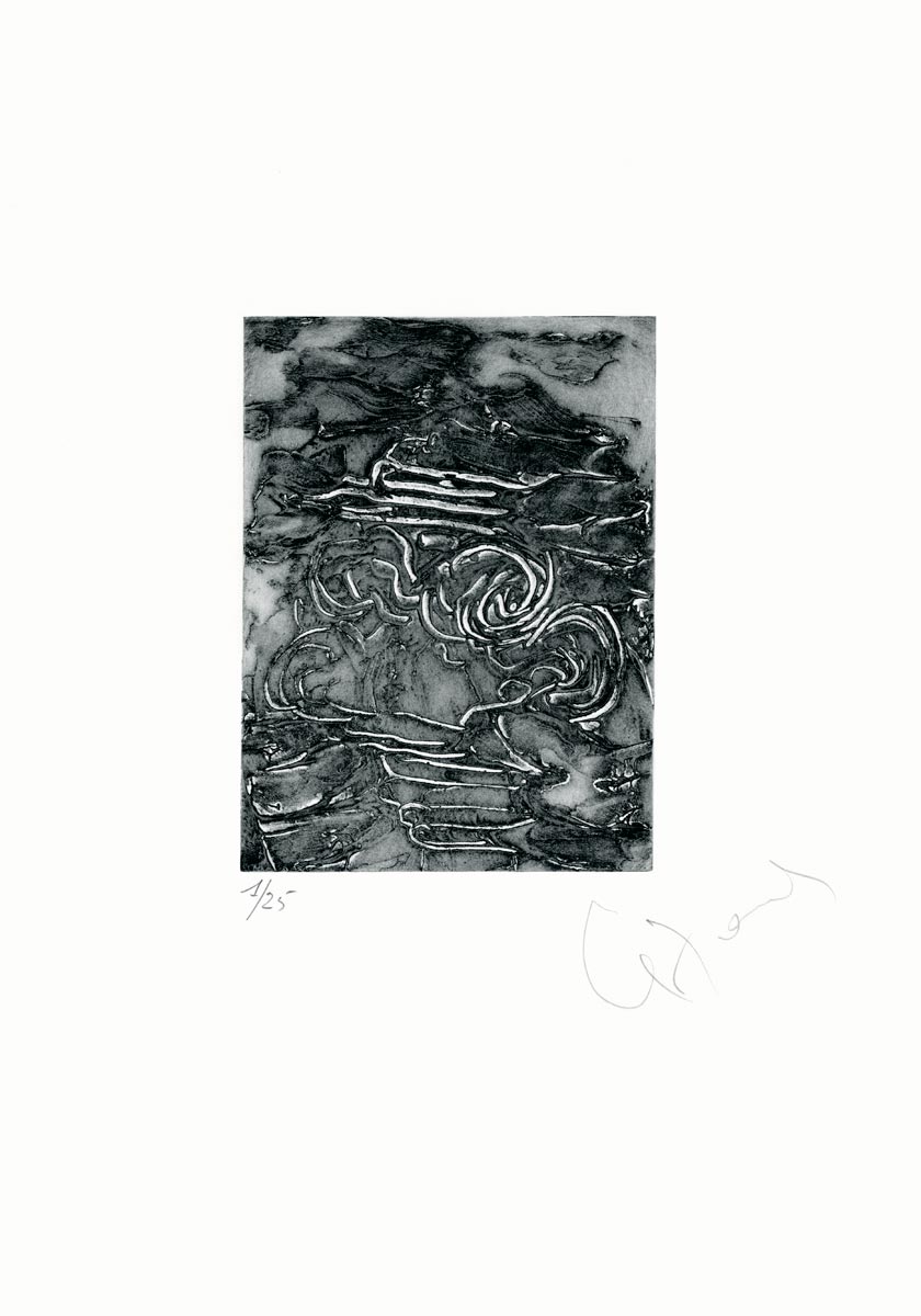 Giacinto Cerone, Eau-forte, -Sans titre-, 2003