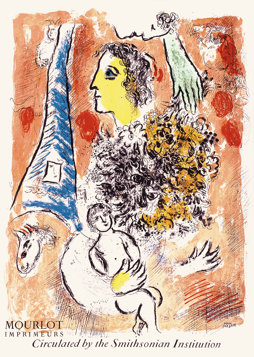 Marc Chagall, Affiche, 1964