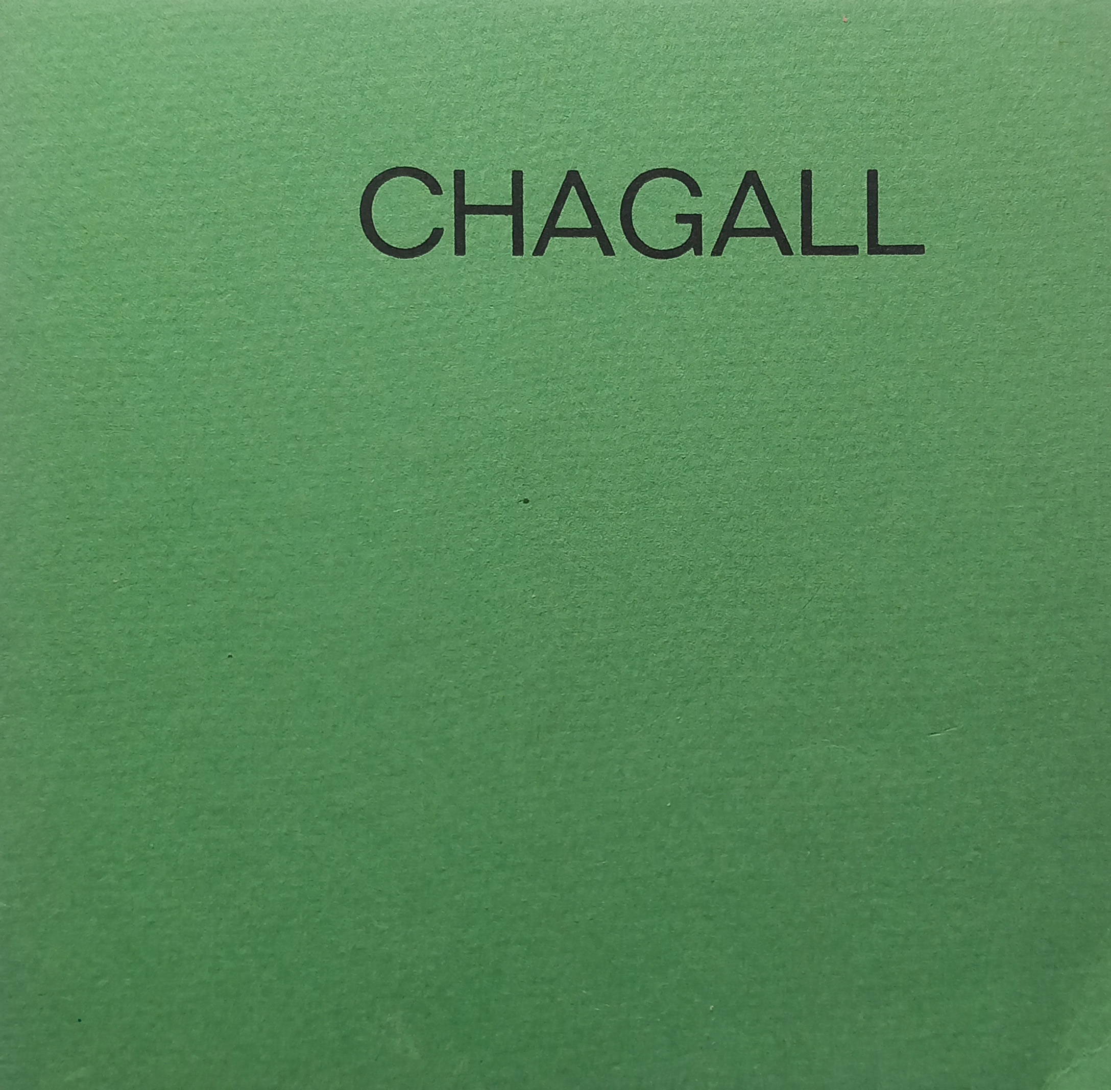 Marc Chagall, Catalogue, 1964