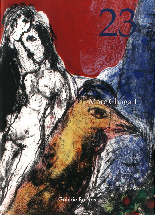 Marc-Chagall-Catalogue-Catalogue-galerie-B.-Opera-grafica,-libri-illustrati-Galerie-Bordas,-Venezia-2012