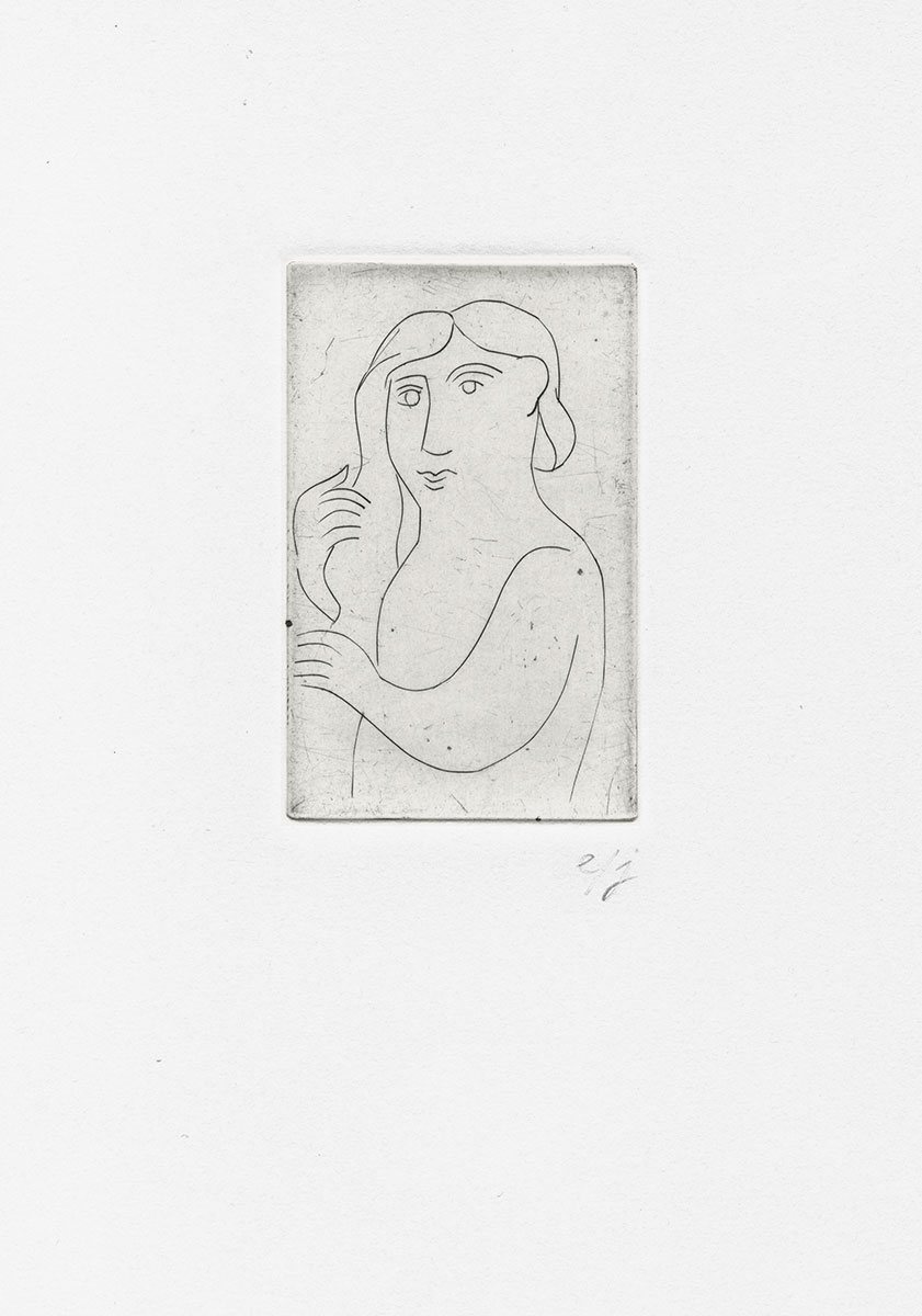 André Derain, Eau-forte, -Village-, 1948