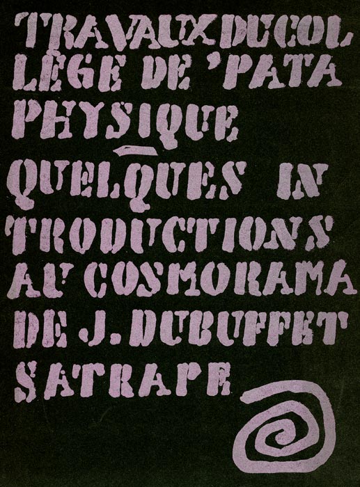 Jean Dubuffet, Catalogue, 1963