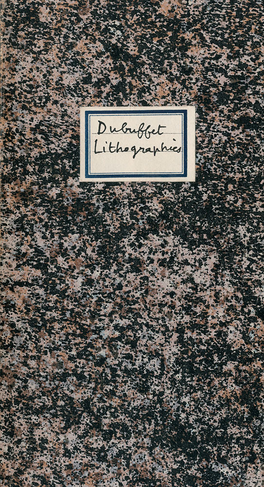 Jean Dubuffet, Catalogue, 1960