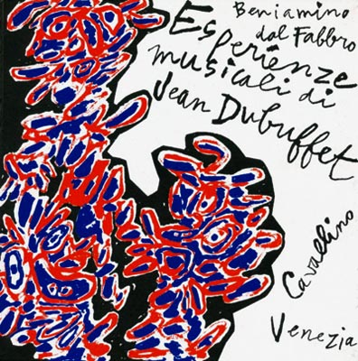 Jean-Dubuffet-Catalogue-choisir-Esperienze musicali di Jean Dubuffet-Cavallino, Venezia-1962
