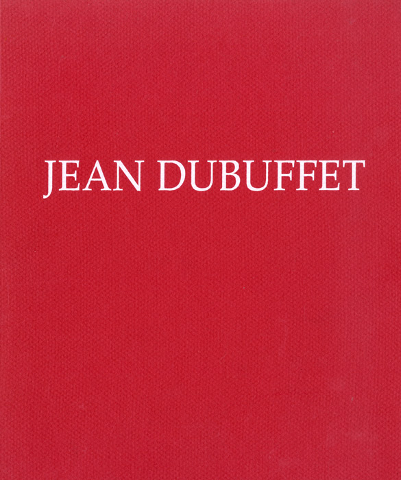 Jean-Dubuffet-Catalogue-Offset-Jean Dubuffet-Galerie Van de Weghe, Bruxelles-1992