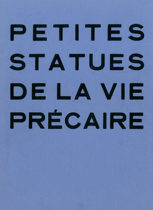 Jean-Dubuffet-Catalogue-Offset-Petites statues de la vie précaire-Galerie Rive Gauche, Paris-1954