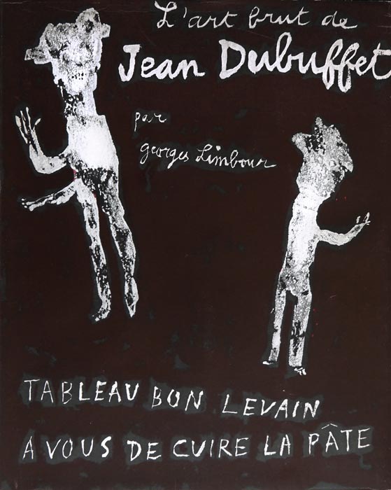 Jean-Dubuffet-Catalogue-Offset-L-Art-Brut-de-Jean-Dubuffet-Pierre-Matisse-Gallery,-New-York-1953