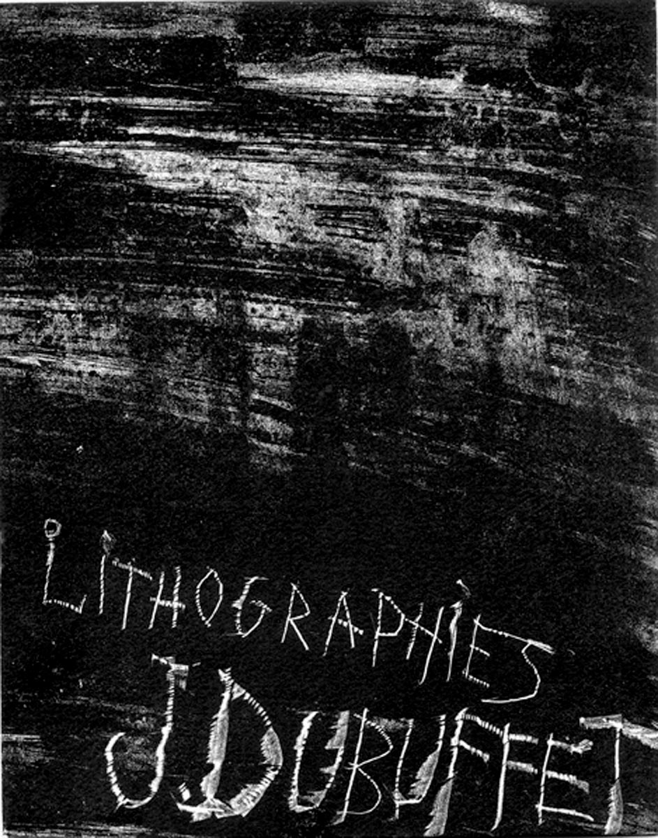Jean Dubuffet, Catalogue, 1947