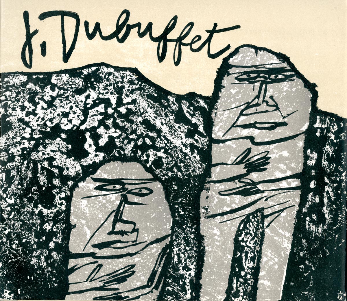 Jean-Dubuffet-Livre-Lithographie-Brève-introduction-à-son-oeuvre-Editions-de-la-Connaissance,-Bruxelles-1958