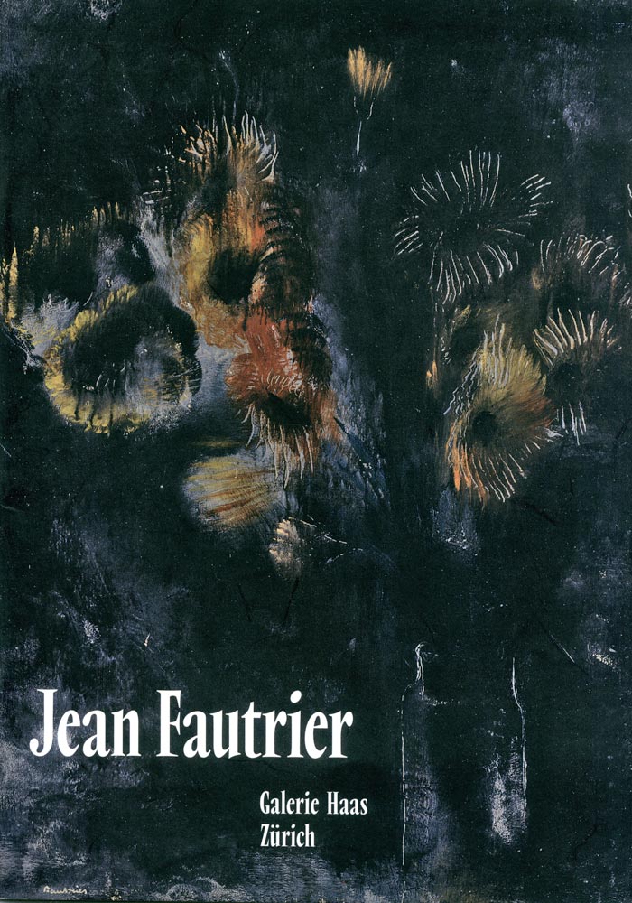 Jean Fautrier, Catalogue, 2013