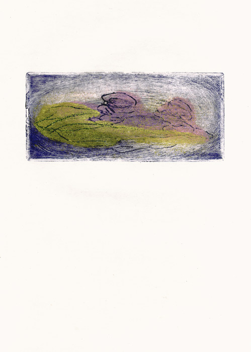Jean Fautrier, Eau-forte, -Paysage (Fautrier l-enragé) -, 1945
