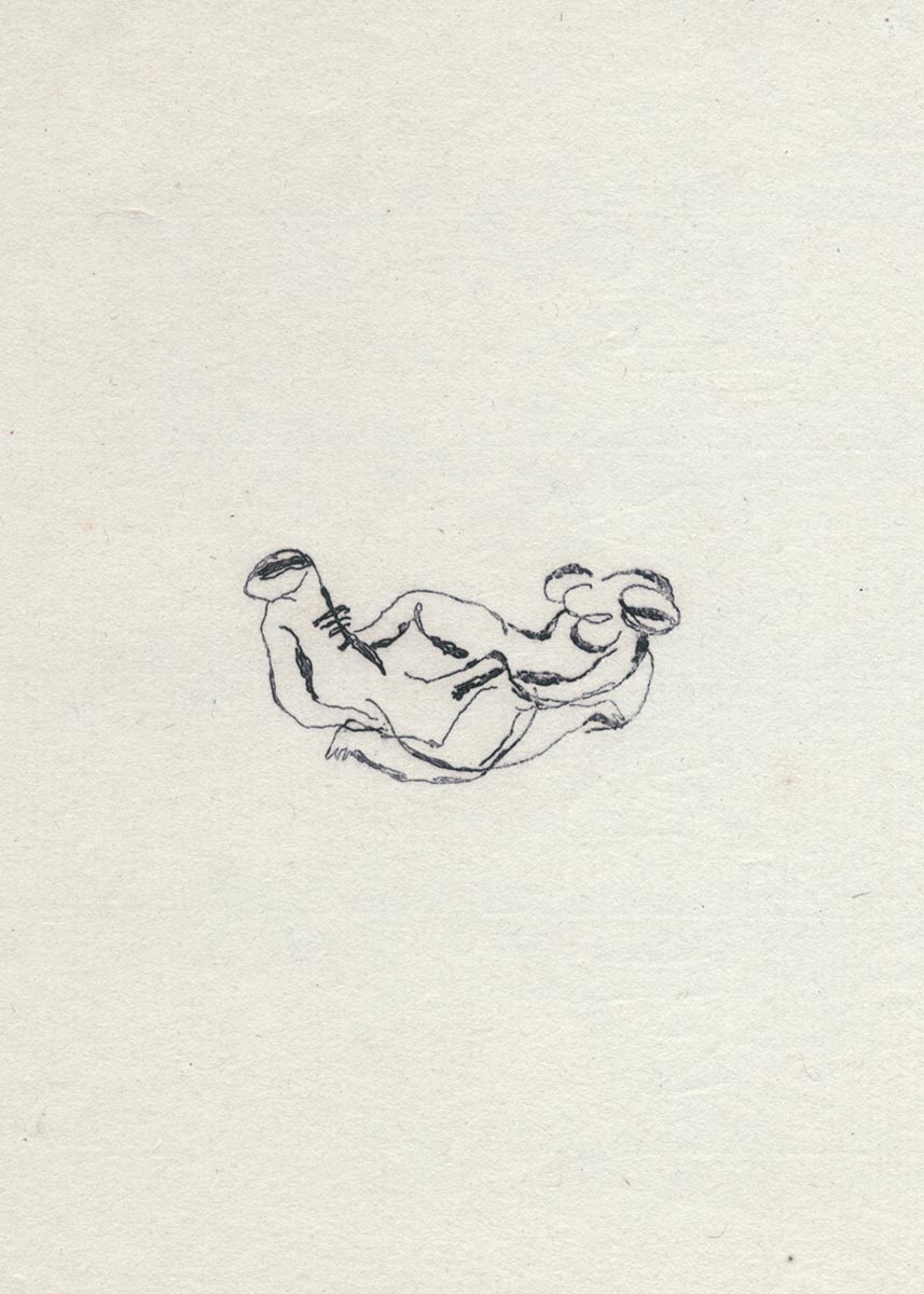 Jean Fautrier, Eau-forte, -Nu pour Madame Edwarda-, 1942