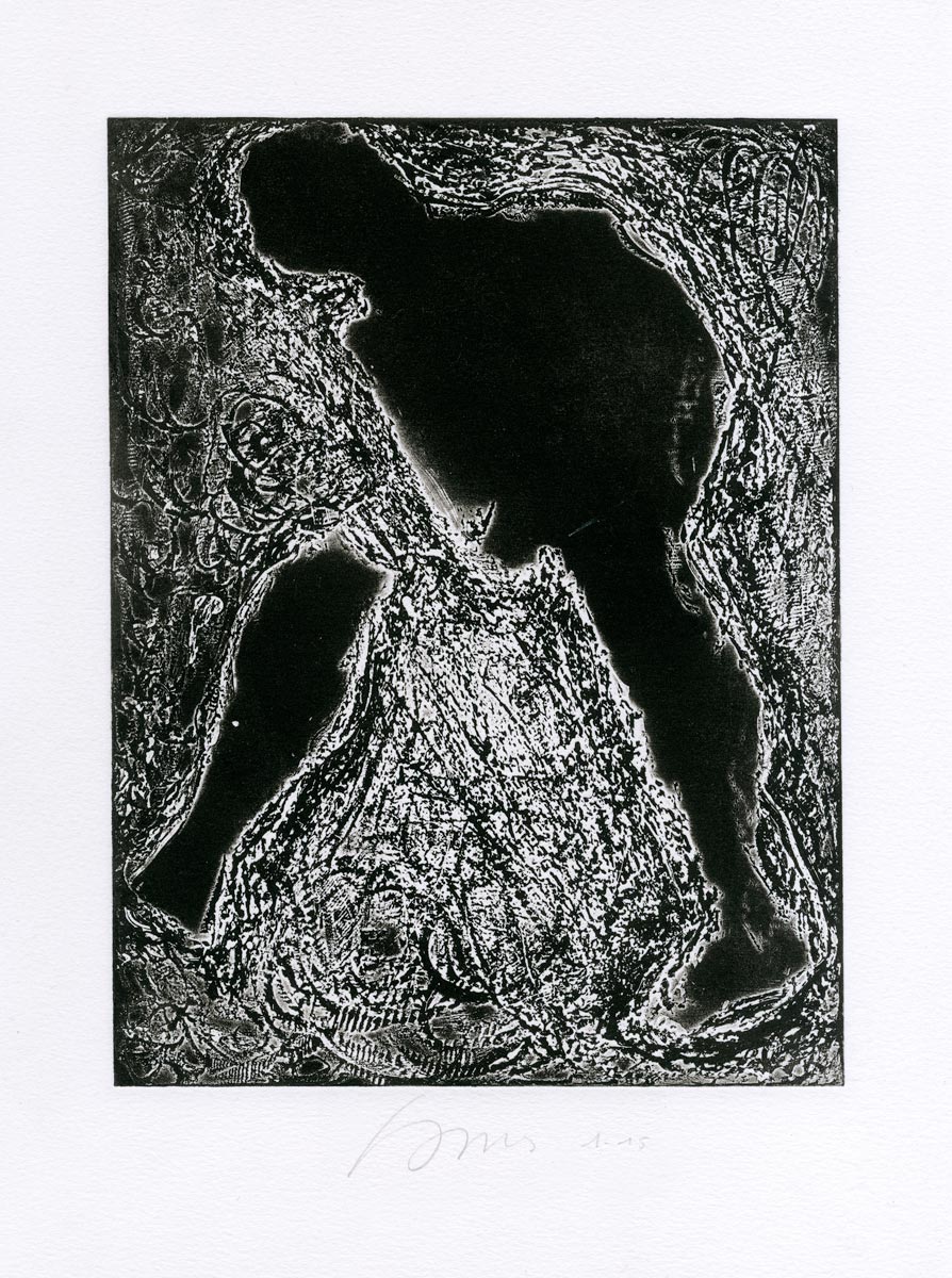 Michel-Haas-Estampe-Eau-forte--Pasnic,-Paris-1982