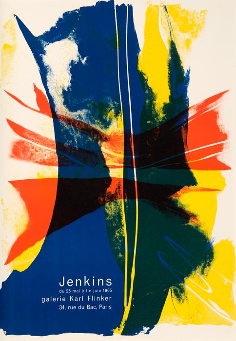 Paul Jenkins, Affiche, 1965