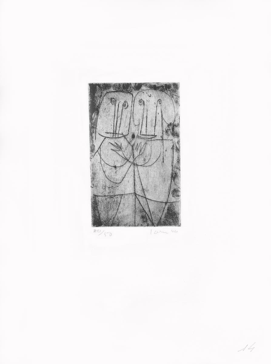 Asger Jorn, Eau-forte, -Occupations 14. Sympathie-, 1944