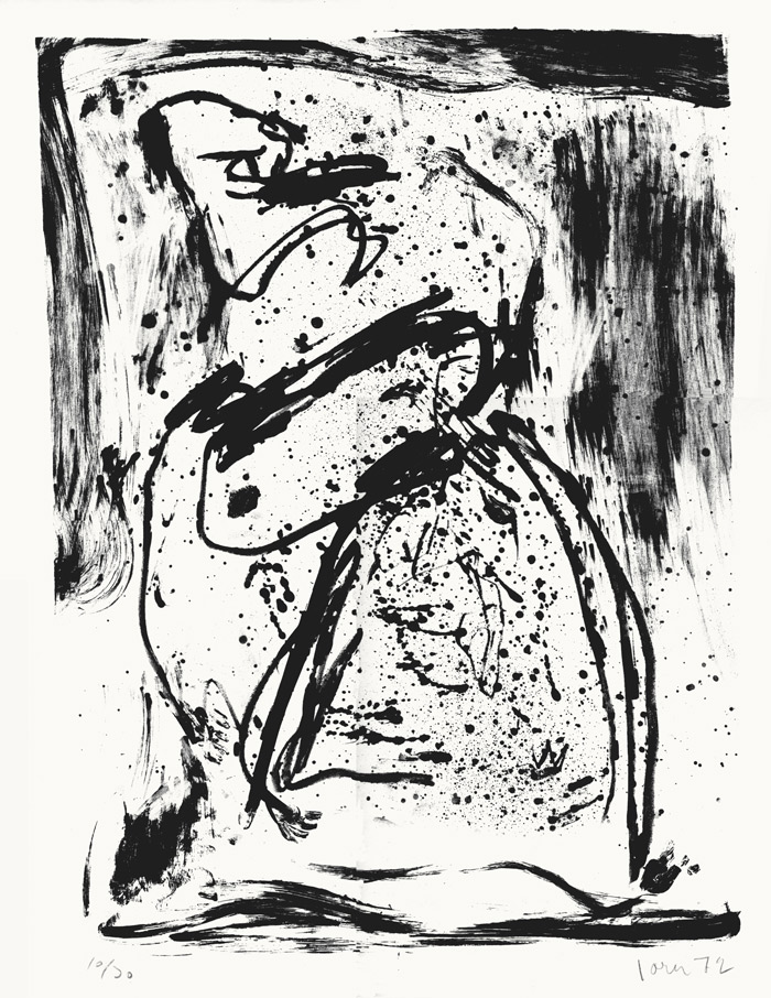 Asger Jorn, Lithographie, 1972